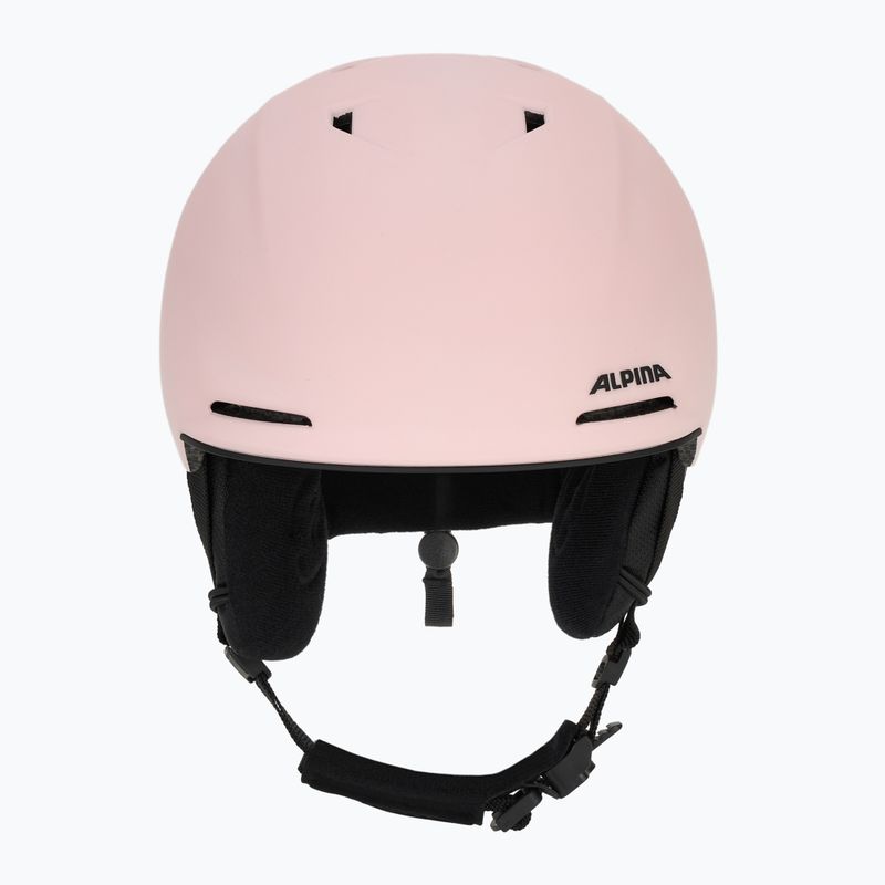 Children's ski helmet Alpina Brix light/ rose matt 2