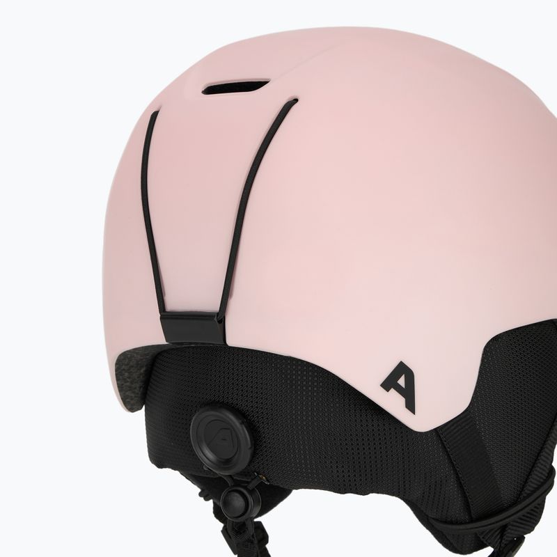 Children's ski helmet Alpina Brix light/ rose matt 8