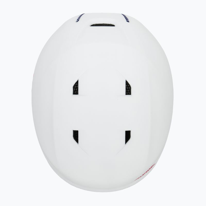 Alpina Brix children's ski helmet white/ graphic matt 6