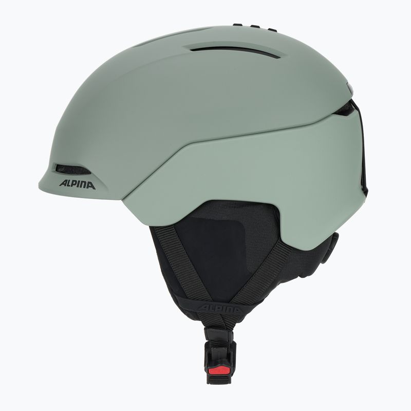 Alpina ski helmet Nax willow/ green matt 3