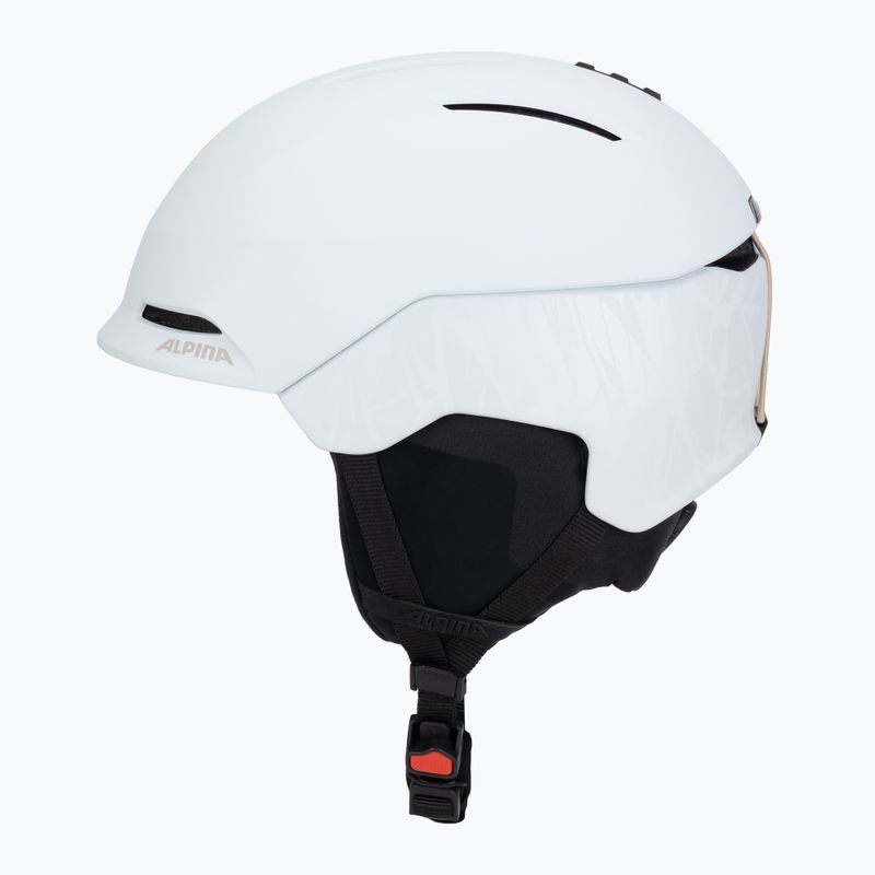 Alpina ski helmet Nax white/ camo matt 3