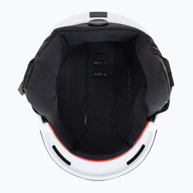 Alpina ski helmet Nax white/ camo matt 5