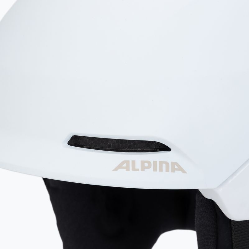 Alpina ski helmet Nax white/ camo matt 7