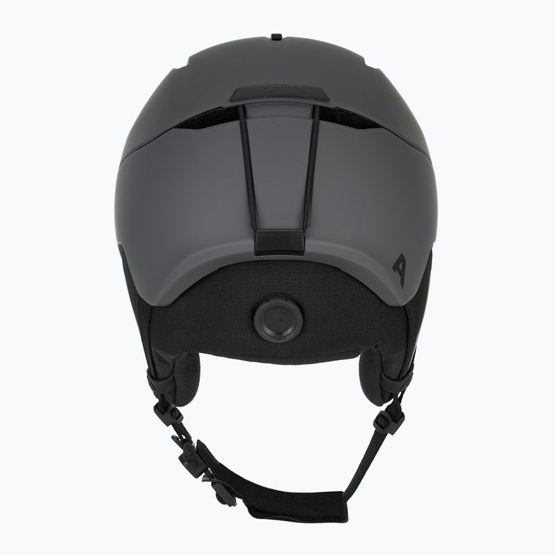 Alpina Nax midnight/ grey matt ski helmet 4