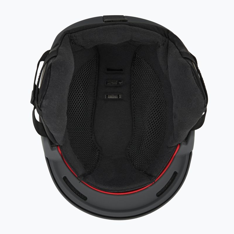 Alpina Nax midnight/ grey matt ski helmet 5