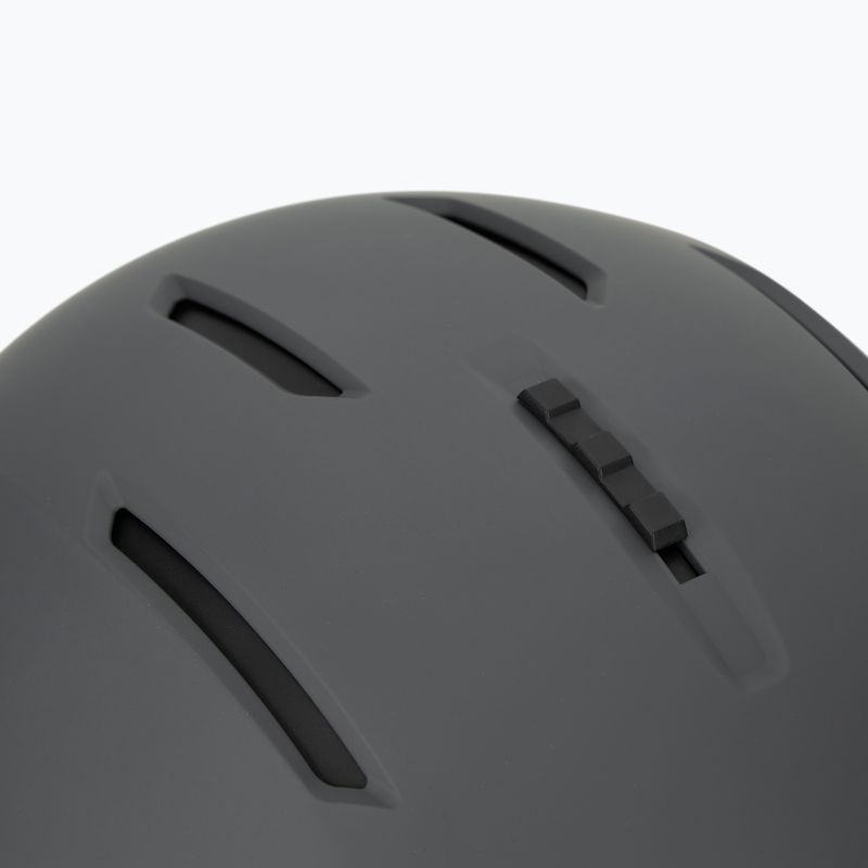 Alpina Nax midnight/ grey matt ski helmet 9