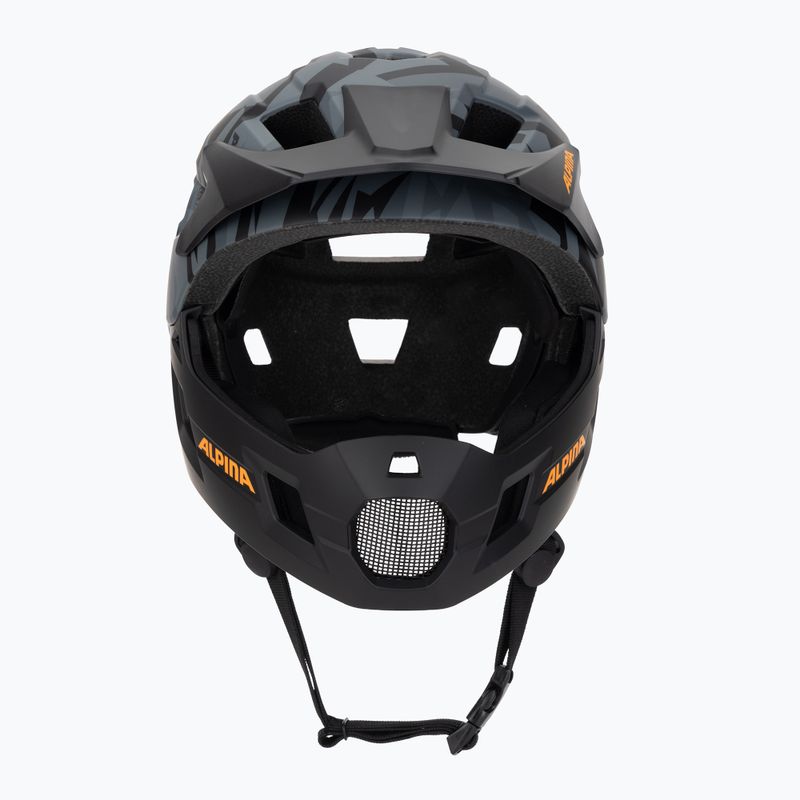 Alpina children's bike helmet Rupi black camo/orange matt 2