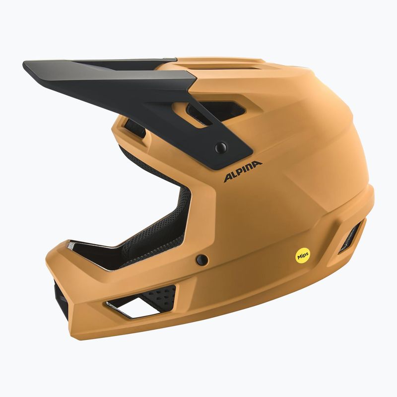 Bike helmet Alpina Pikes MIPS burro brown matte 4
