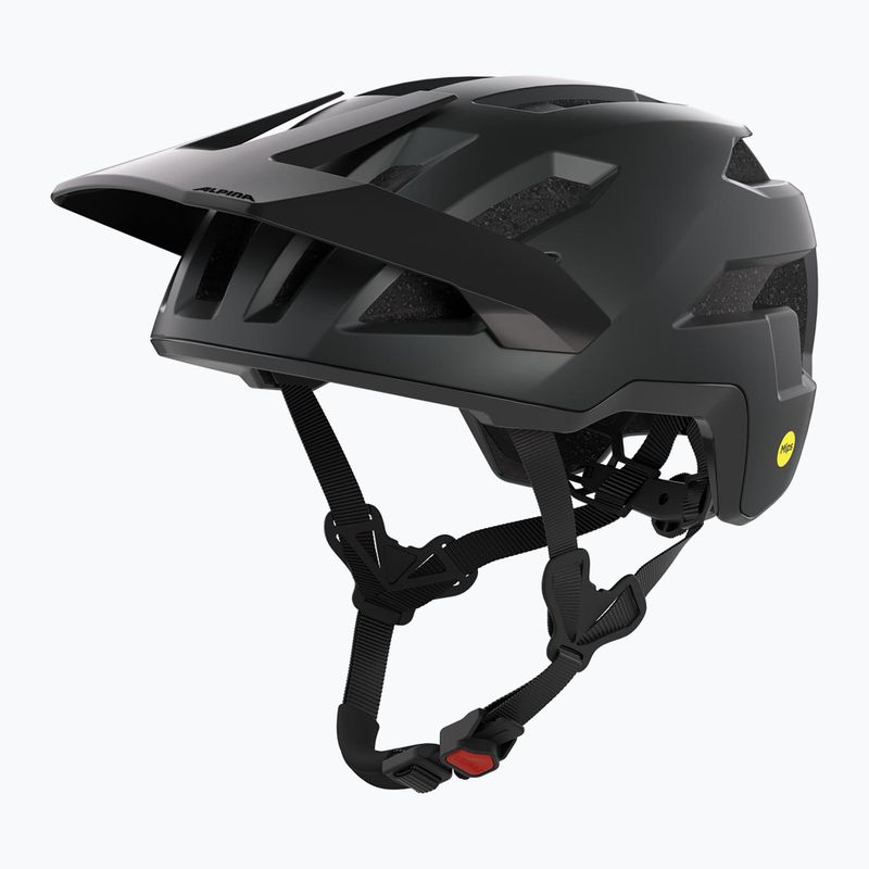 Bike helmet Alpina Taunus MIPS black matte