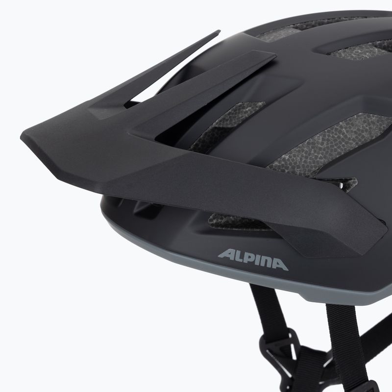 Bike helmet Alpina Taunus black/grey matt 8