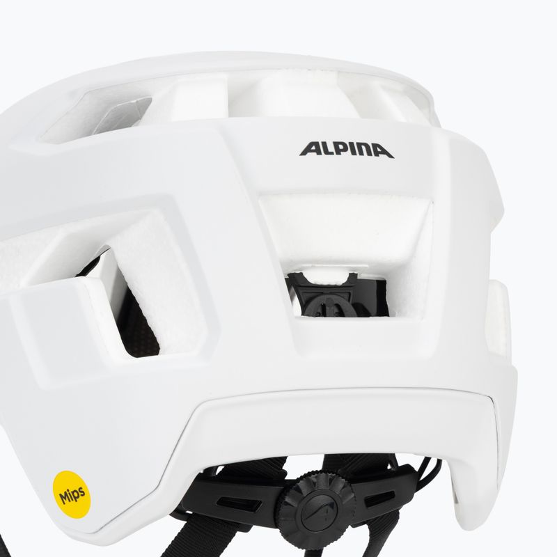Bike helmet Alpina Taunus Gravel MIPS white matt 8