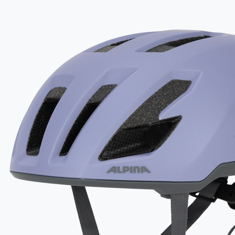 Bike helmet Alpina Taunus Gravel MIPS lilac matt 7