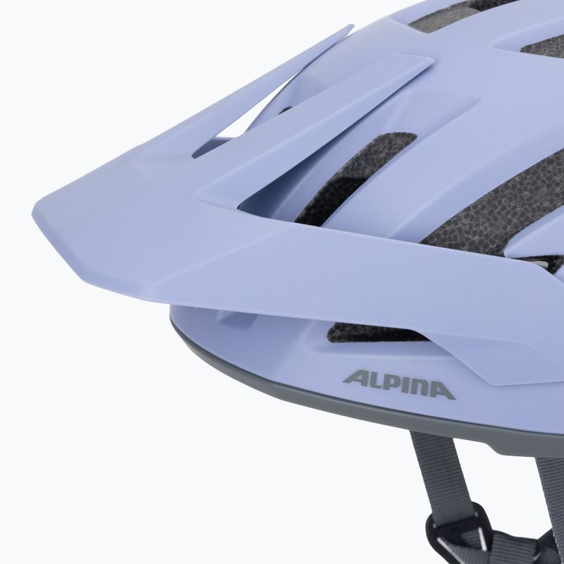 Bike helmet Alpina Taunus lilac matt 7