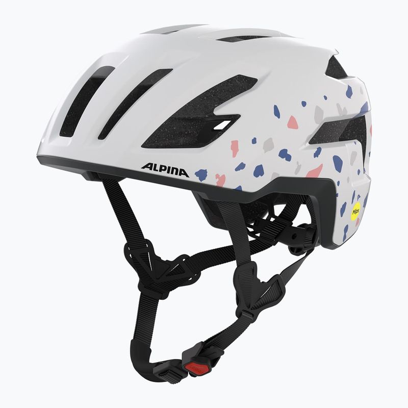 Bike helmet Alpina Taunus Gravel MIPS creme terrazo matt