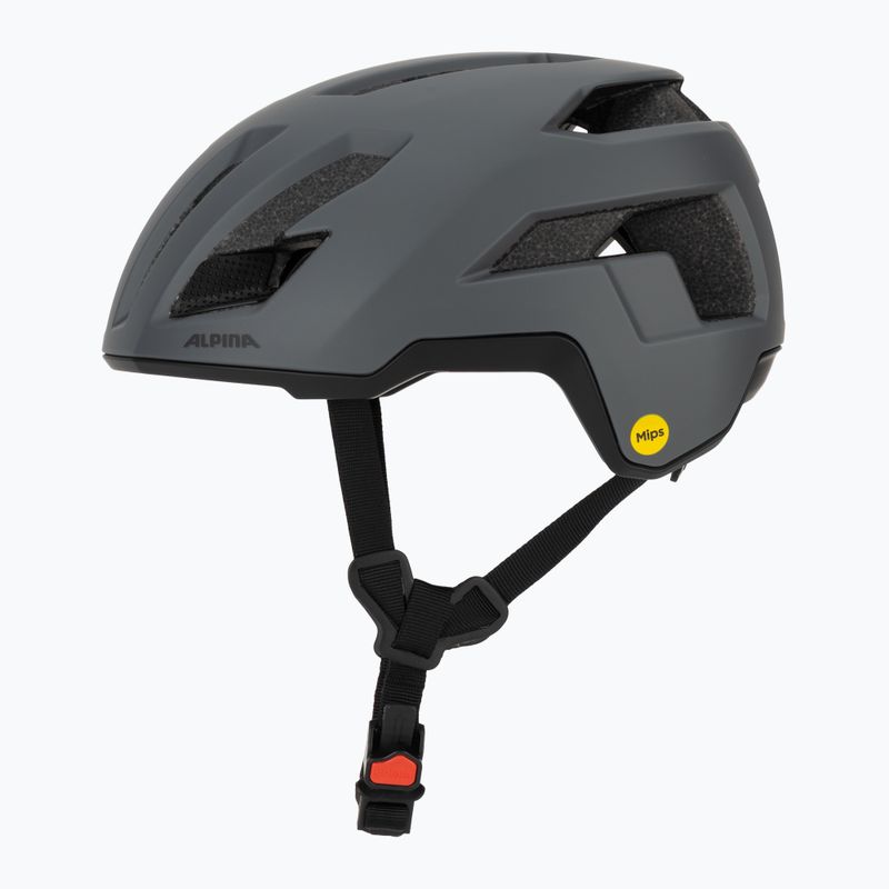 Bike helmet Alpina Taunus Gravel MIPS black/midnight grey matt 3