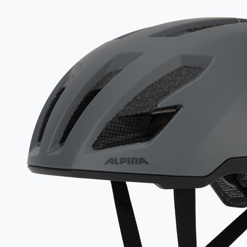 Bike helmet Alpina Taunus Gravel MIPS black/midnight grey matt 7