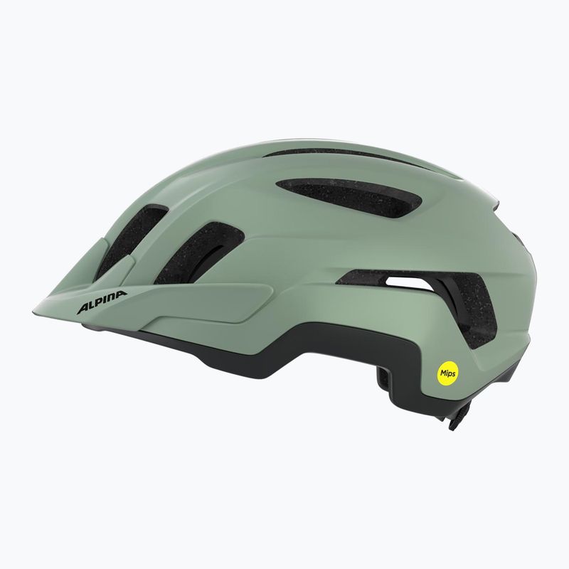 Bike helmet Alpina Paranus MIPS willow green matt 4