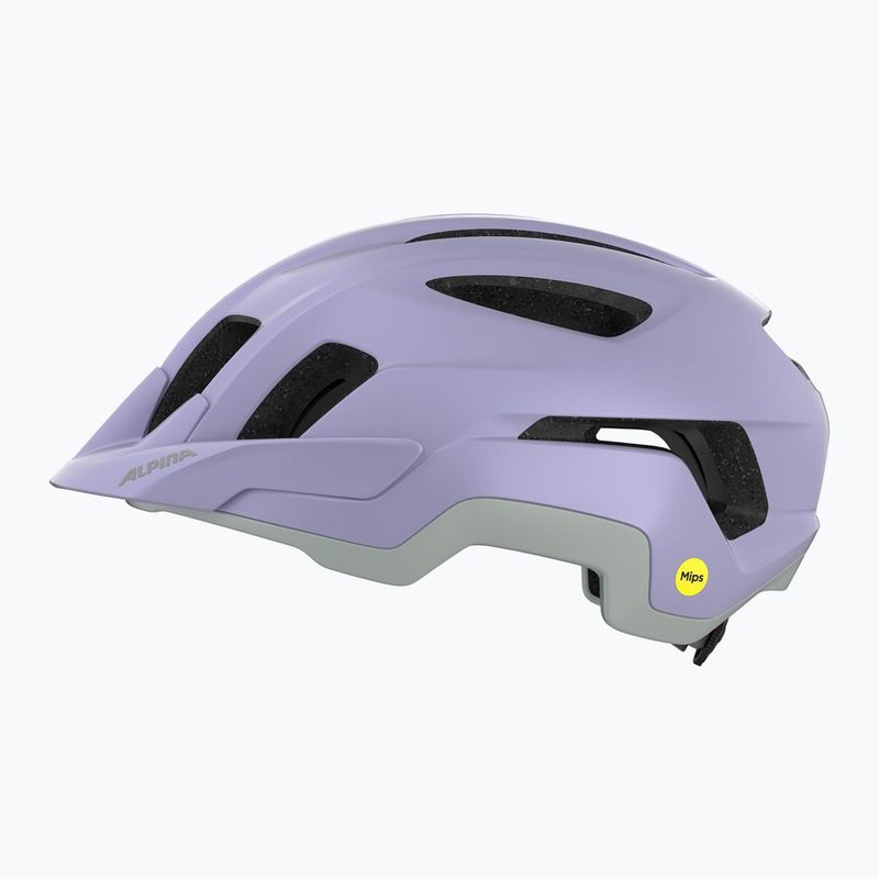 Bike helmet Alpina Paranus MIPS lilac/grey matt 4