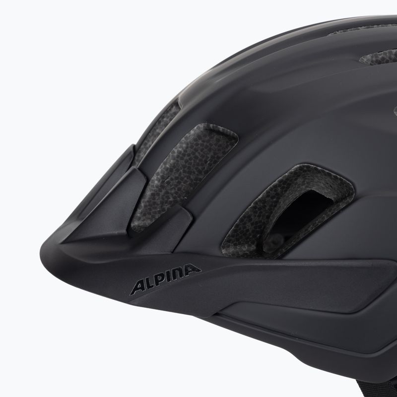 Bike helmet Alpina Paranus black matte 7
