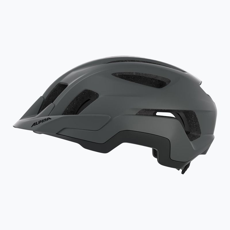 Bike helmet Alpina Paranus midnight grey matt 4