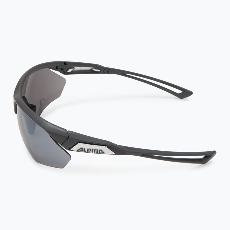 Alpina Nylos HR midnight grey matt/ silver mirror sunglasses 4