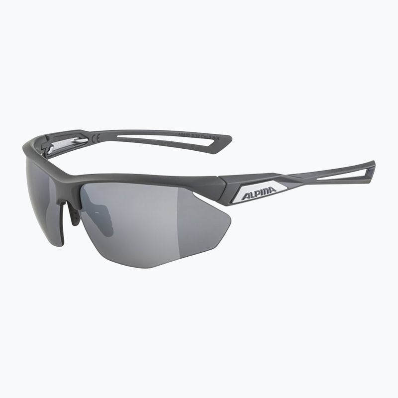 Alpina Nylos HR midnight grey matt/ silver mirror sunglasses 5