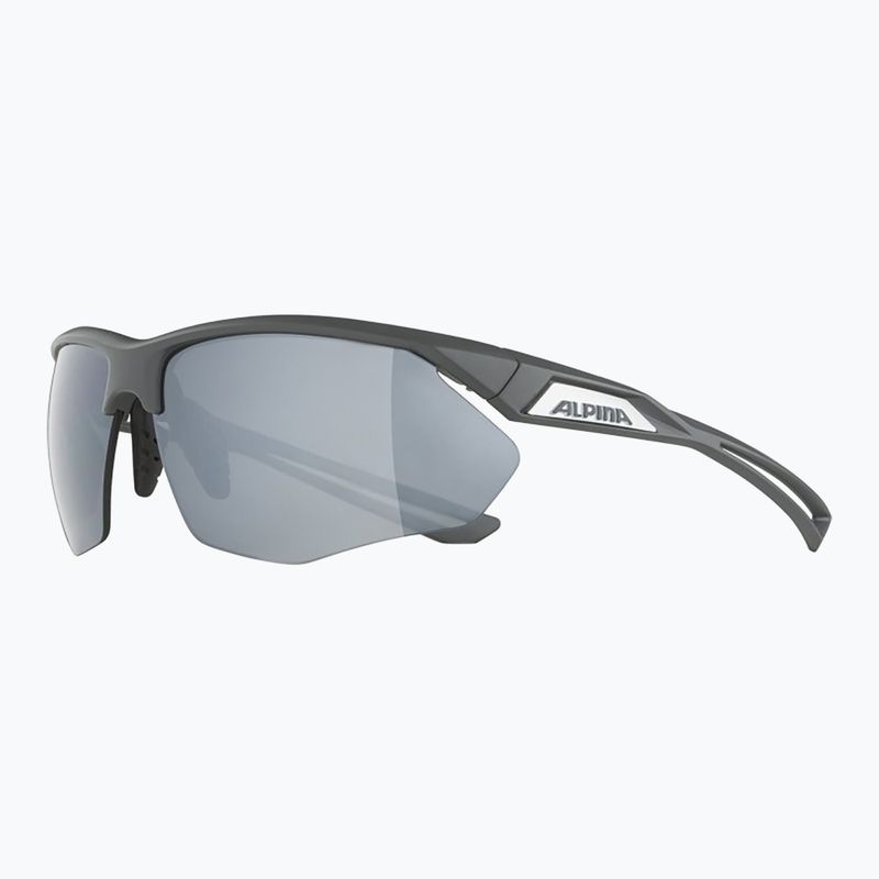 Alpina Nylos HR midnight grey matt/ silver mirror sunglasses 8