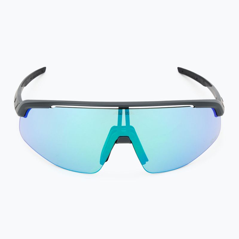Alpina Turbo Pro Q-Lite midnight grey matt/green mirror sunglasses 3
