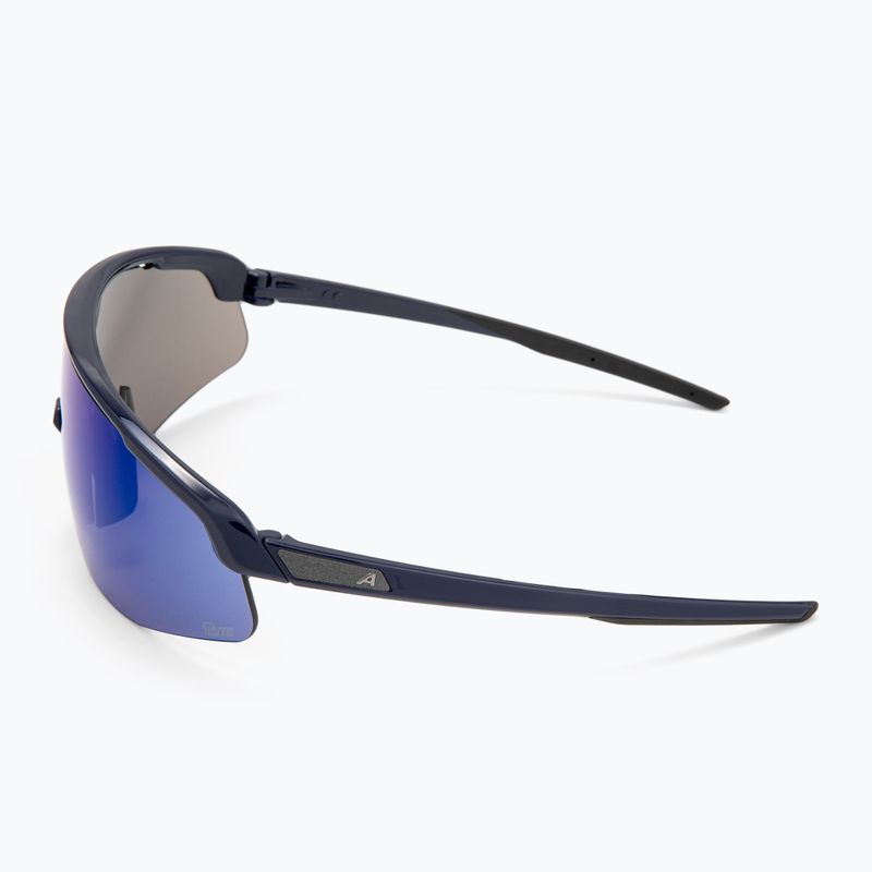 Alpina Turbo Pro Q-Lite miracle blue gloss/ blue mirror sunglasses 4