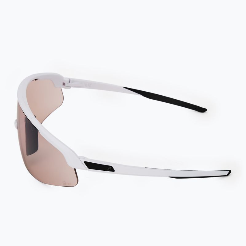 Alpina Turbo Pro Q-Lite white matt/pink mirror sunglasses 4