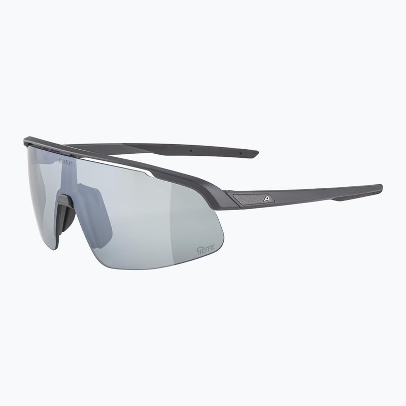 Alpina Turbo Pro S Q-Lite midnight grey matt/ silver mirror sunglasses 5