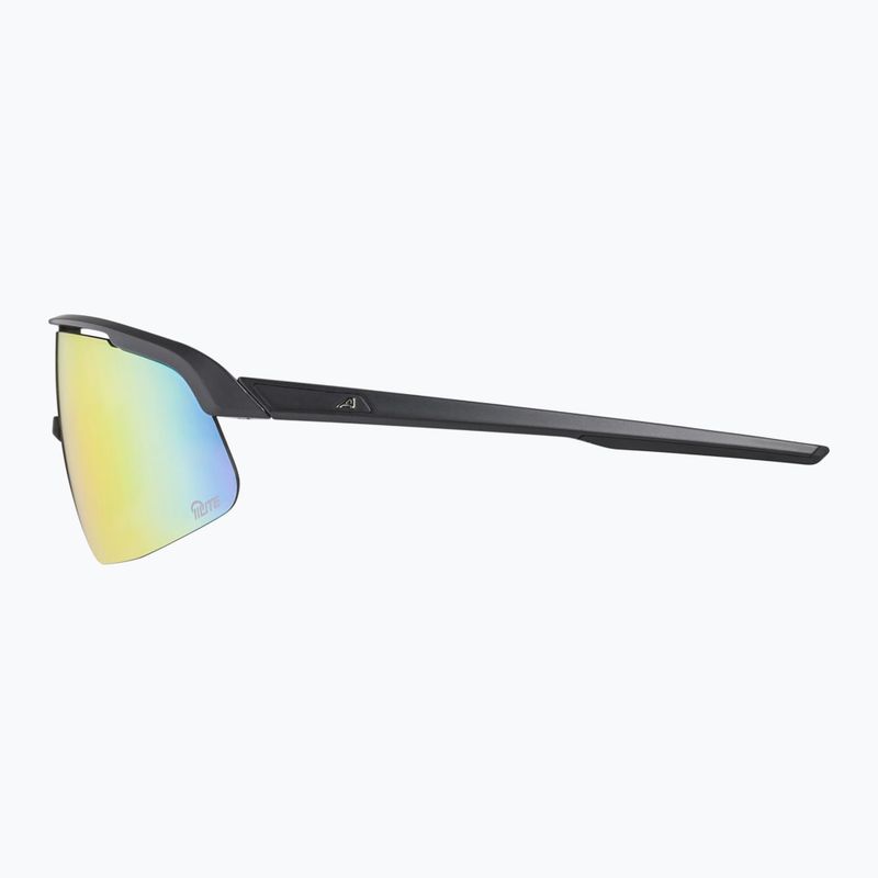 Alpina Turbo Pro S Q-Lite black metallic matt/pink mirror sunglasses 7