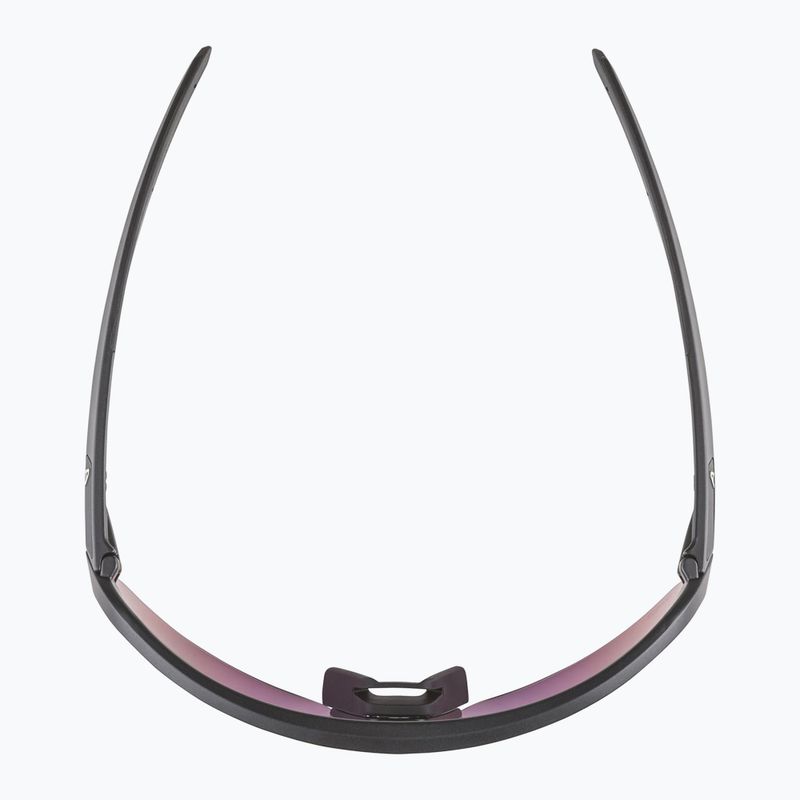 Alpina Turbo Pro S Q-Lite black metallic matt/pink mirror sunglasses 8