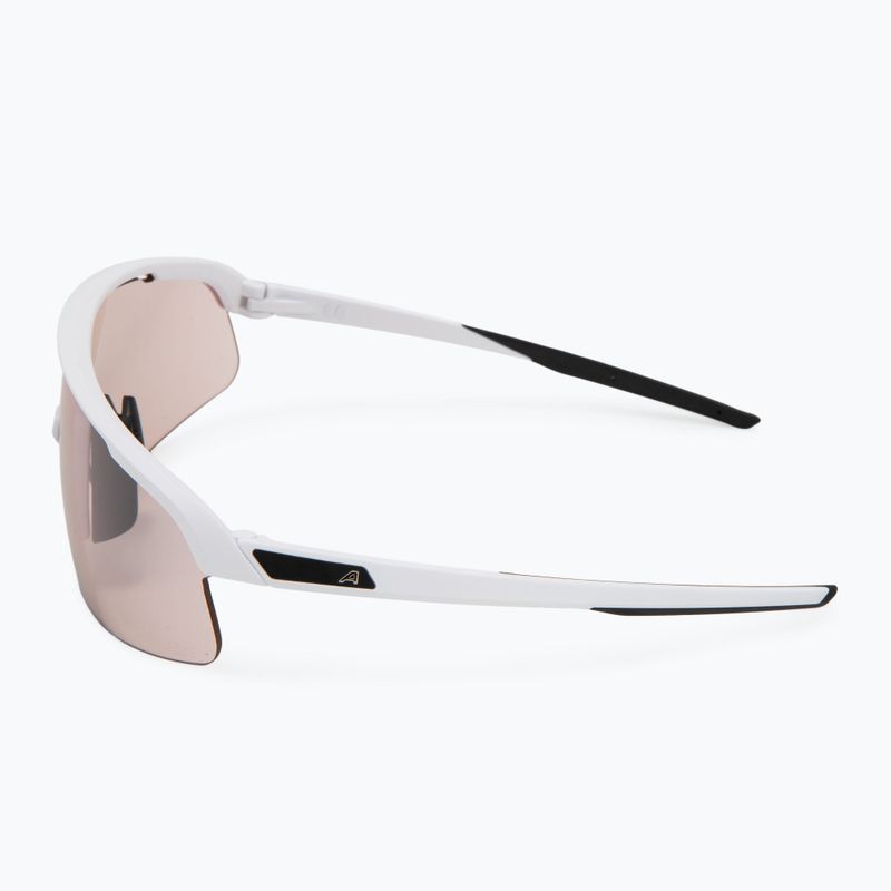 Alpina Turbo Pro S Q-Lite white matt/ silver flash mirror sunglasses 4
