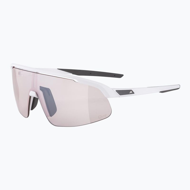 Alpina Turbo Pro S Q-Lite white matt/ silver flash mirror sunglasses 5