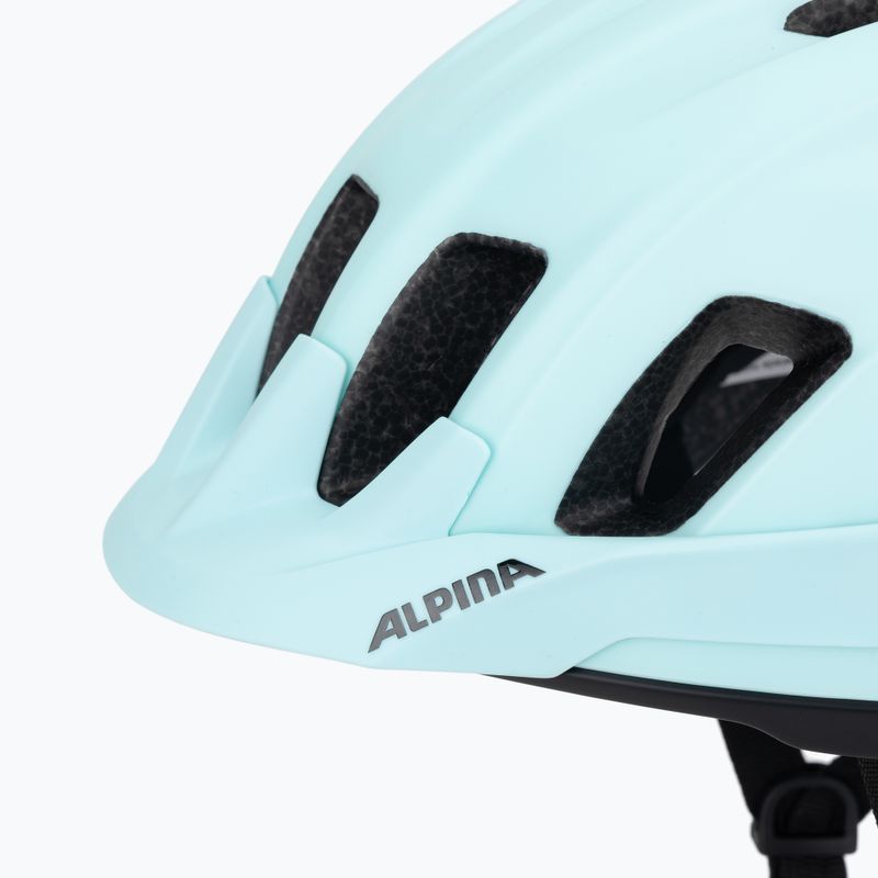Bike helmet Alpina Paranus pastel green matt 7