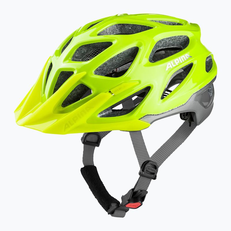 Alpina Mythos 3.0 L.E. bike helmet A9713346 be visible/silver gloss