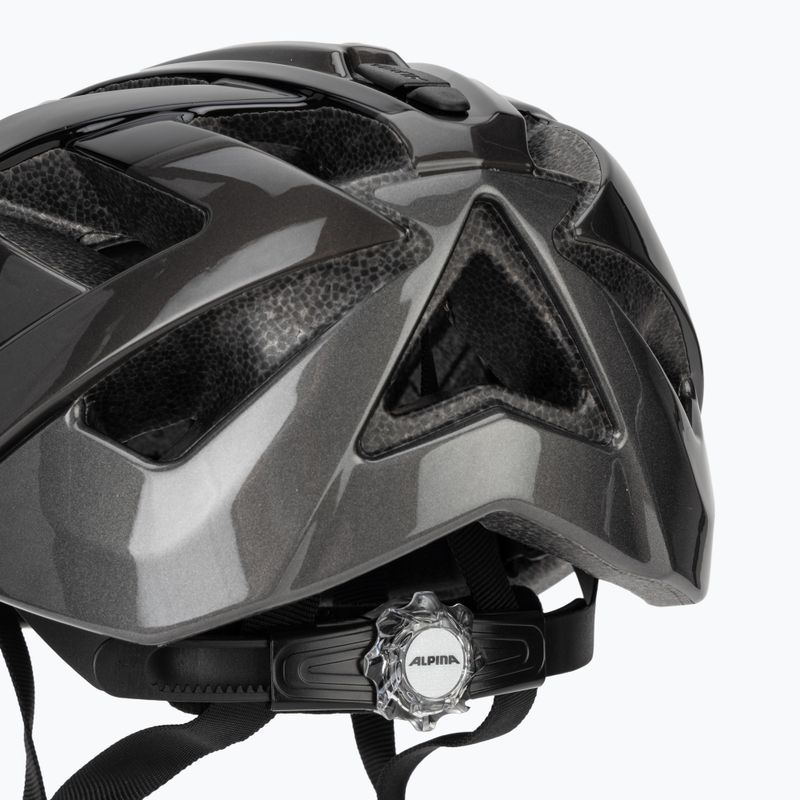 Bike helmet Alpina Panoma 3.0 black/anthracite gloss 8