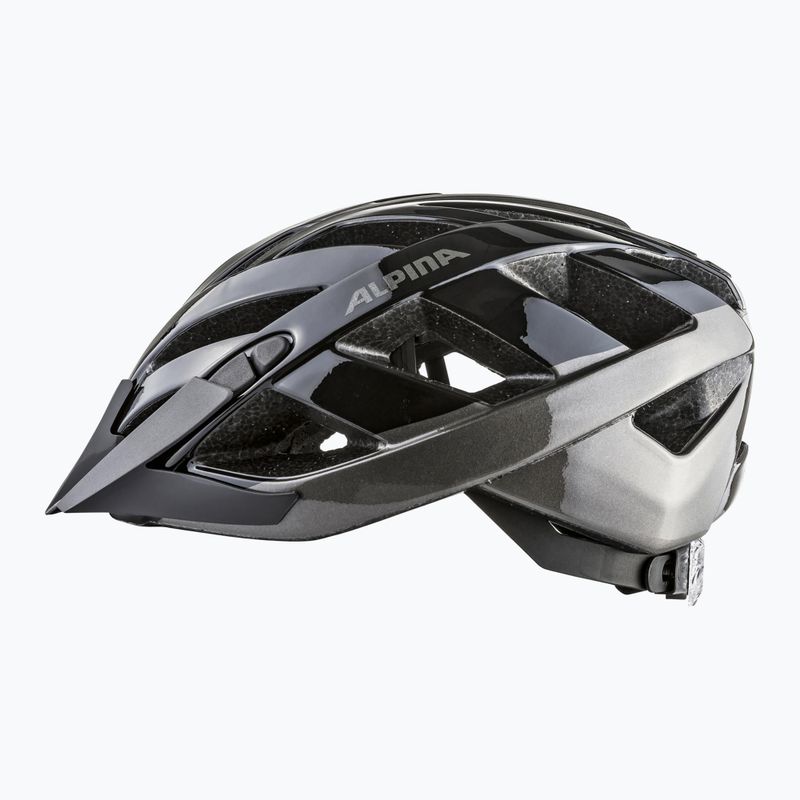 Bike helmet Alpina Panoma 3.0 black/anthracite gloss 2