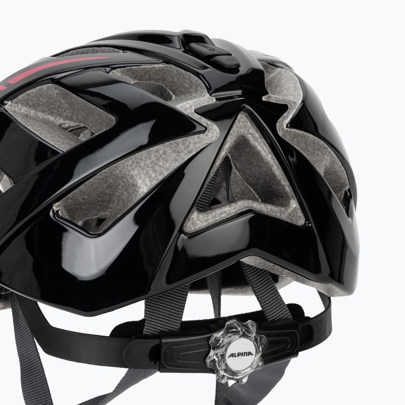 Bike helmet Alpina Panoma 3.0 black/pink gloss 7