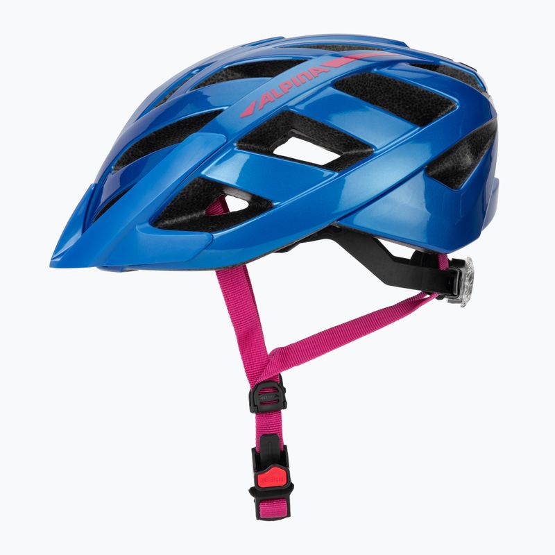 Bike helmet Alpina Panoma 3.0 true blue/pink gloss 3