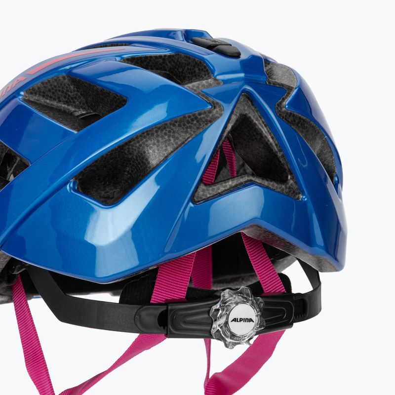 Bike helmet Alpina Panoma 3.0 true blue/pink gloss 8