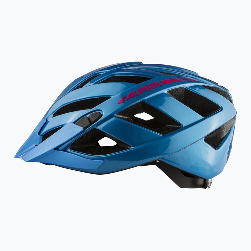 Bike helmet Alpina Panoma 3.0 true blue/pink gloss 2