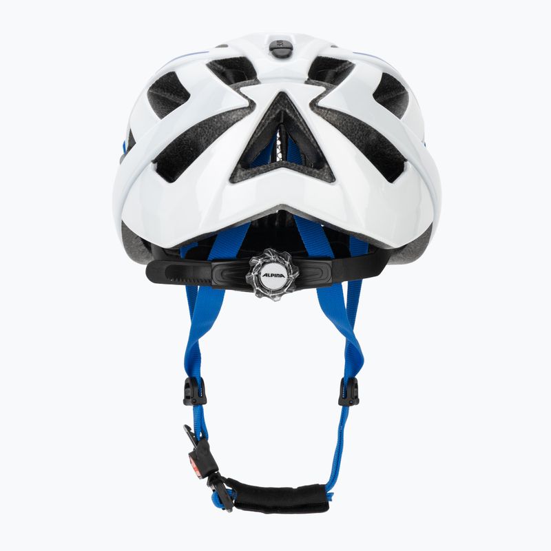 Bike helmet Alpina Panoma 3.0 white/blue gloss 4