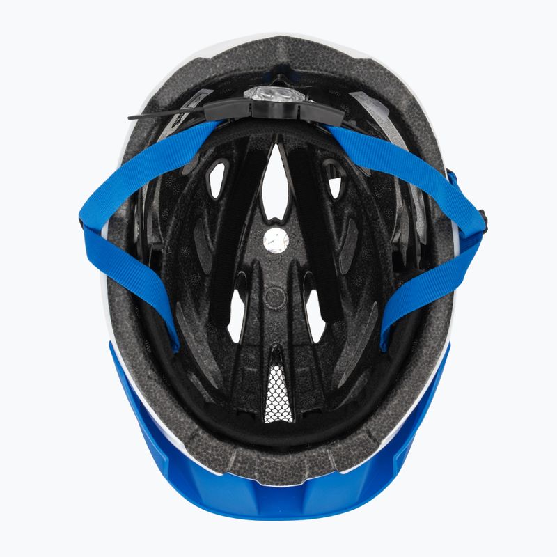 Bike helmet Alpina Panoma 3.0 white/blue gloss 5