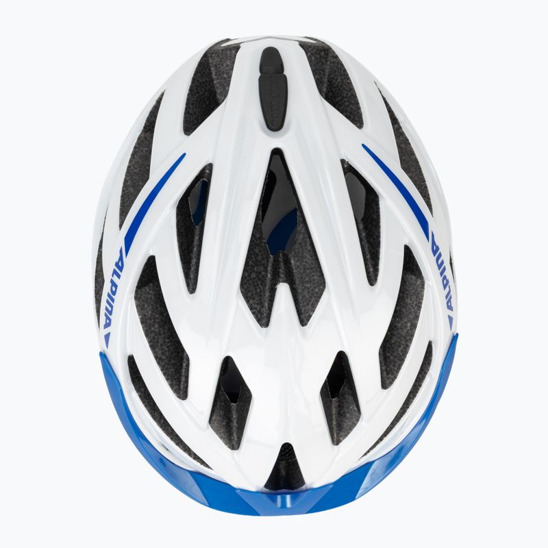 Bike helmet Alpina Panoma 3.0 white/blue gloss 6