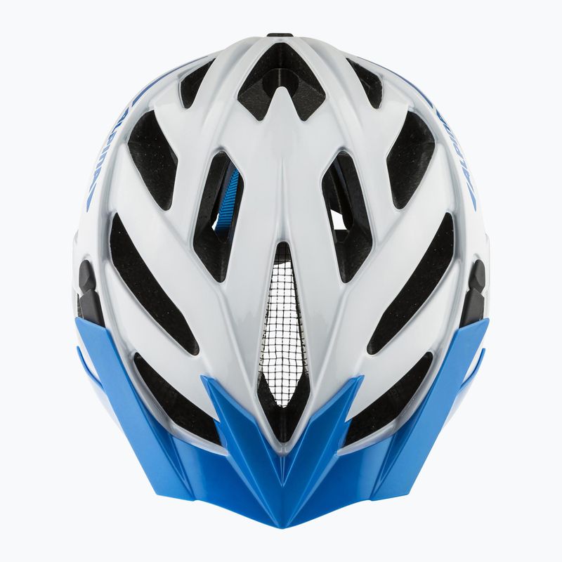 Bike helmet Alpina Panoma 3.0 white/blue gloss 3