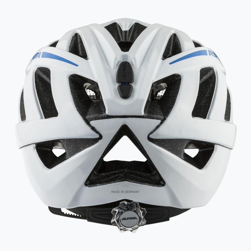 Bike helmet Alpina Panoma 3.0 white/blue gloss 4