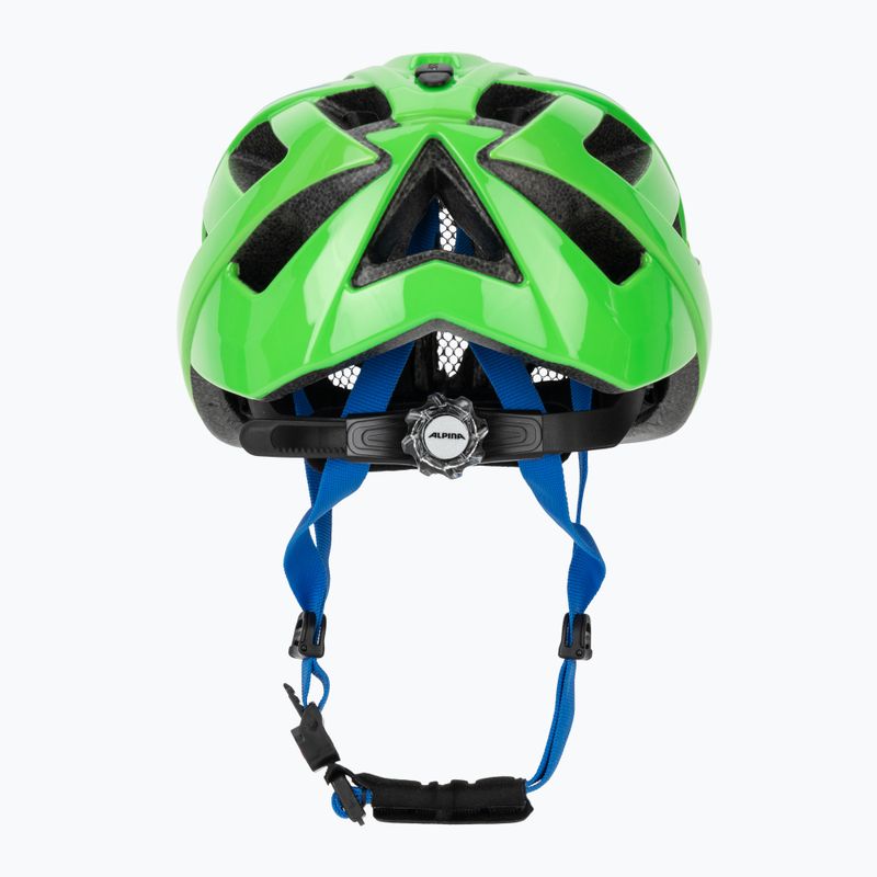 Bike helmet Alpina Panoma 3.0 green/blue gloss 4
