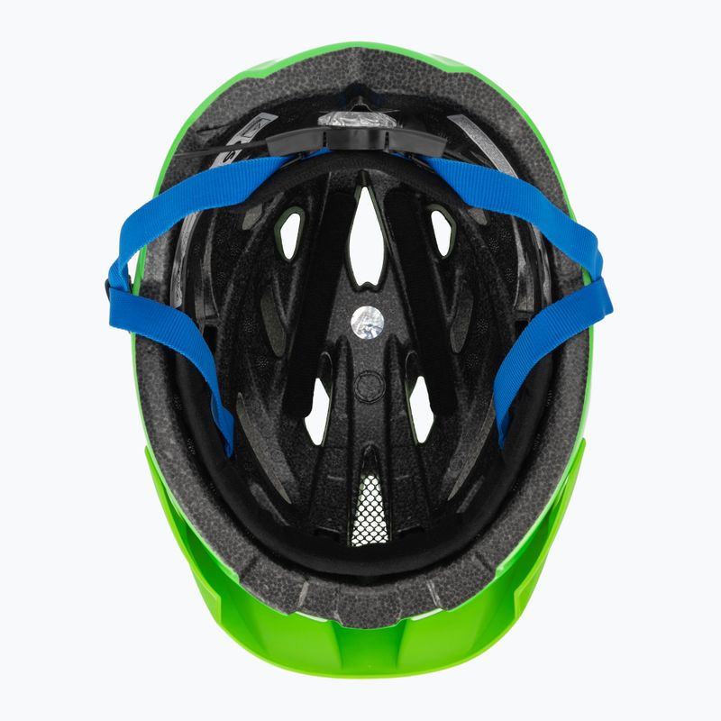 Bike helmet Alpina Panoma 3.0 green/blue gloss 5
